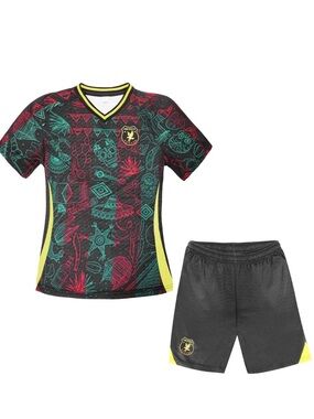 Boys Soccer Jersey Mexico National Team Football Training Shirt Set Size 11Y